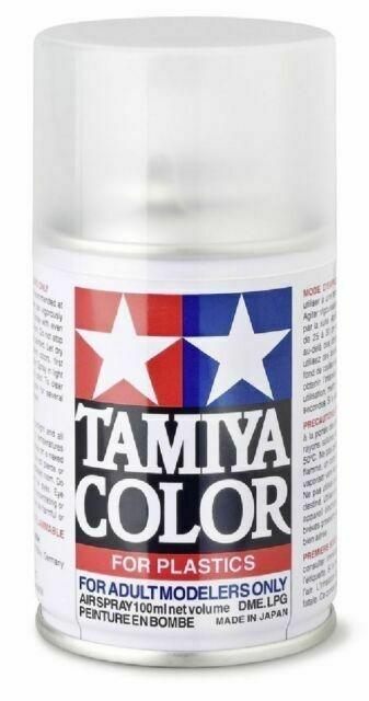 TAM85079, Tamiya TS-79 Semi Gloss Lacquer Spray Paint (Clear)