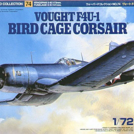 F4U-1 Bird Cage Corsair 1/72 Tamiya, TAM-60774