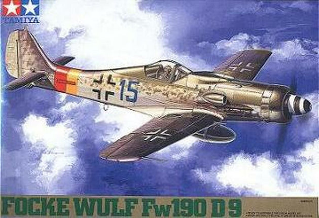 Focke Wulf FW-190D-9 Fighter, 1/48, TAM-61041, Tamiya