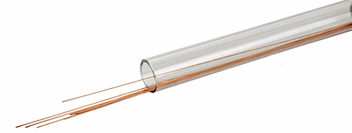 Tichy 1100 Phosphor-Bronze Wire 8" 20.3cm Long .008" Diameter Pkg 10