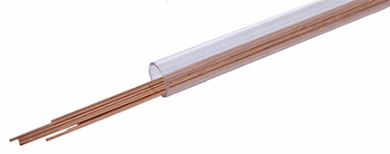 Tichy 1104 Phosphor-Bronze Wire 8" 20.3cm Long .025" Diameter Pkg 12