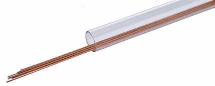 Tichy 1106 Phosphor-Bronze Wire 8" 20.3cm Long .0125" Diameter Pkg 12
