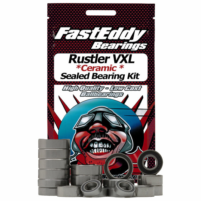 TFE3337, Traxxas Rustler VXL Ceramic Rubber Sealed Bearing Kit