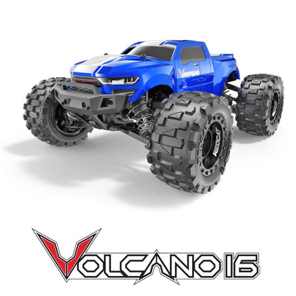 RER13649, VOLCANO-16 1/16 SCALE ELECTRIC TRUCK  (BLUE)