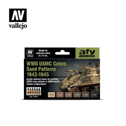VLJ71624, WWII USMC Colors Sand Patterns 1942-1945