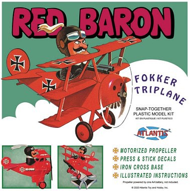 AAN-5903, Red Baron Fokker TriPlane (formerly Monogram) (Snap)