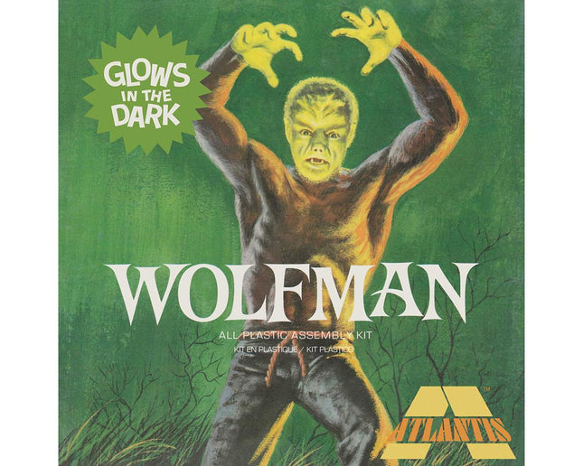 AANA450, Atlantis Models Lon Chaney Jr. The Wolfman Glow Limited Edition