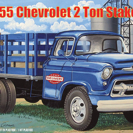AANH1401, 1/48 1955 Chevy Stake Truck Plastic Model Kit, Skill Level 2
