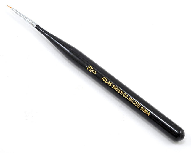 ABS255-20/0, Atlas Brush Golden Taklon 20/0 Ultra Mini Brush