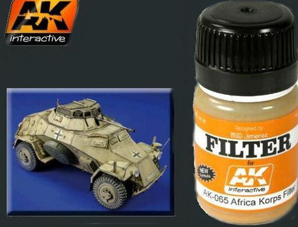 Afrika Korps Filter Enamel Paint 35ml Bottle