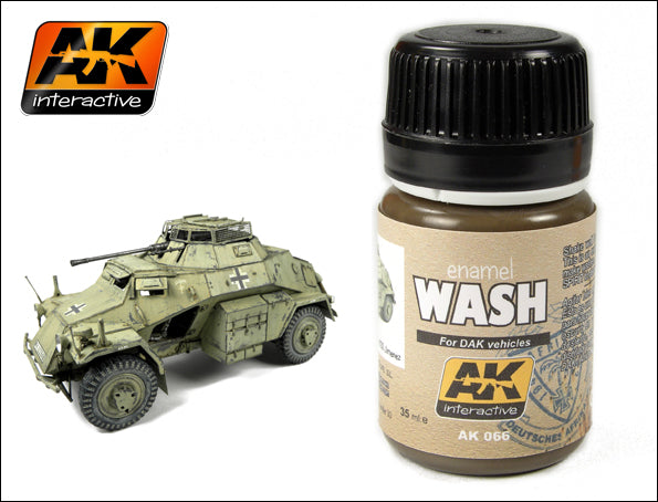 DAK Vehicle Wash Enamel Paint 35ml Bottle
