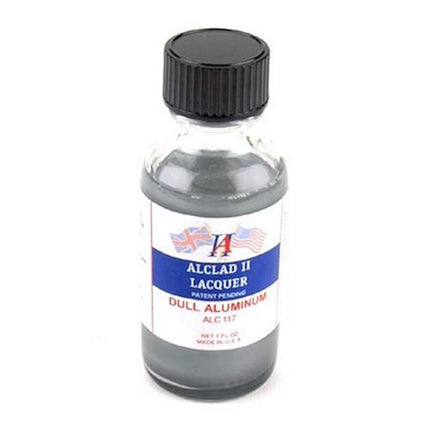 ALCLAD II, ALC-117, 1oz. Bottle Dull Aluminum Lacquer