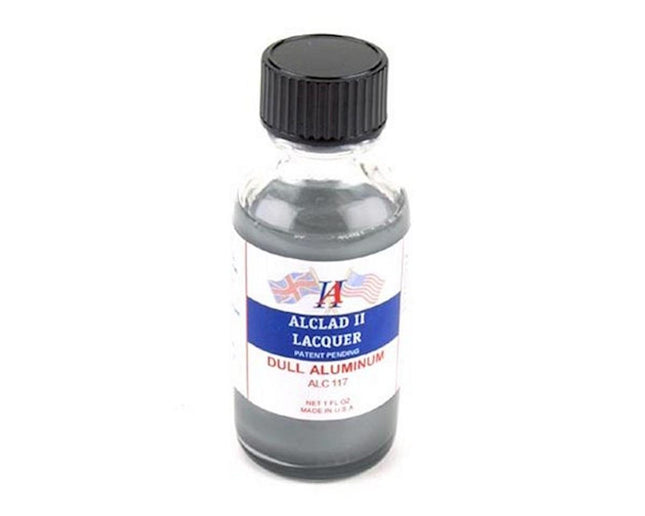 ALCLAD II, ALC-117, 1oz. Bottle Dull Aluminum Lacquer