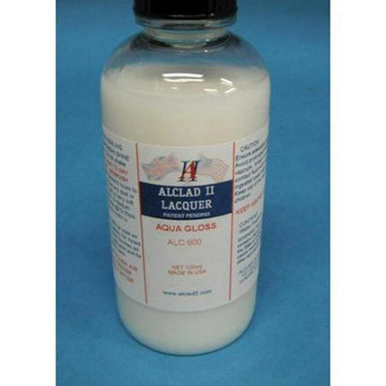 ALCLAD II, ALC-600, 4oz. Bottle Aqua Acrylic Gloss Varnish