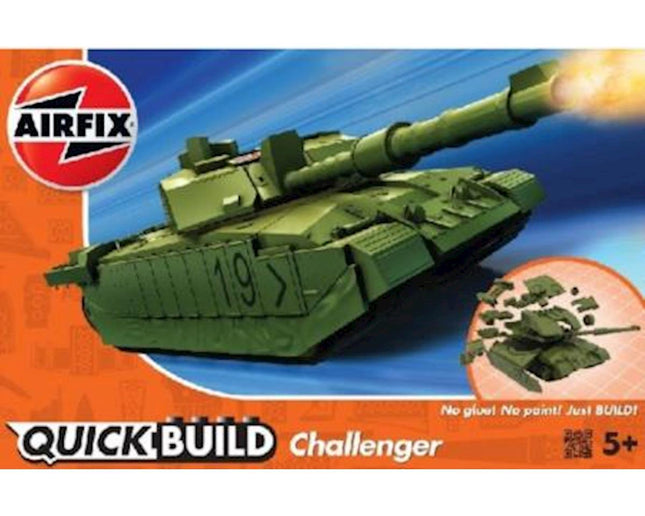 Quick Build Challenger Tank (Green) (Snap)