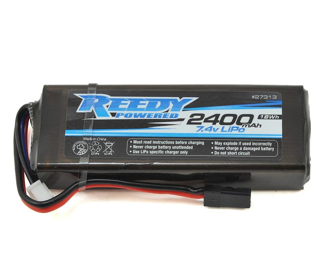 ASC27313, Reedy 2S Flat LiPo Receiver Battery Pack (7.4V/2400mAh)