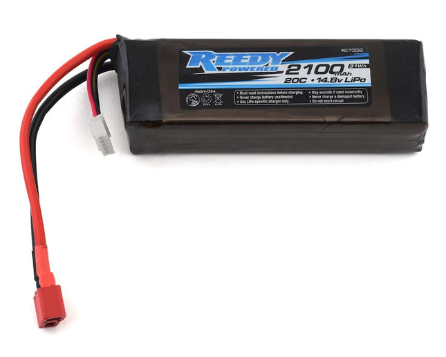 ASC27332, Reedy LiPo Pro 4S Starter Box 20C LiPo Battery w/T-Plug (14.8V/2100mAh)