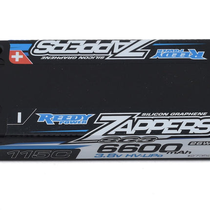 ASC27352, Reedy Zappers HV SG3 1S 115C LiPo Battery (3.8V/6600mAh)