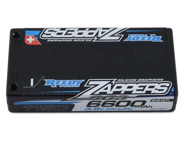 ASC27352, Reedy Zappers HV SG3 1S 115C LiPo Battery (3.8V/6600mAh)