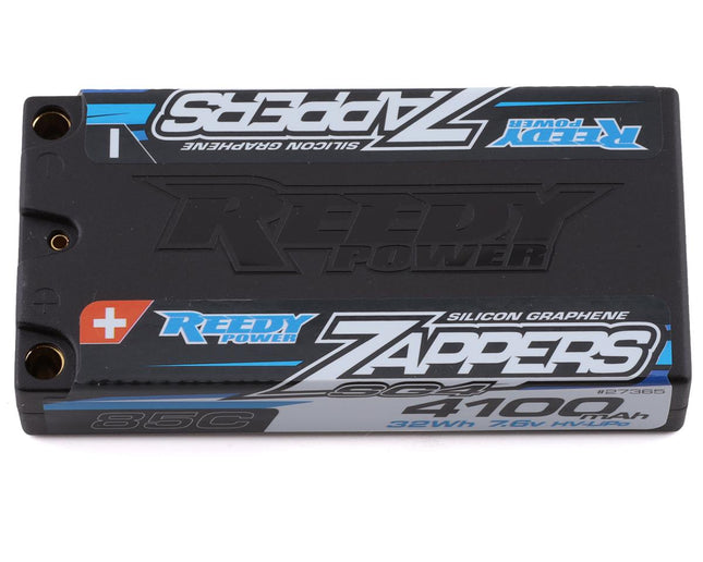 ASC27365, Reedy Zappers HV SG4 2S Low Profile Shorty 85C LiPo Battery (7.6V/4100mAh)