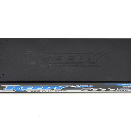 ASC316, Reedy 2S Hard Case LiPo Battery Pack 65C w/4mm Bullets (7.4V/5000mAh)