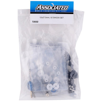 ASC72032, Team Associated DR10 V2 12x27.5mm Threaded Rear Shock Kit