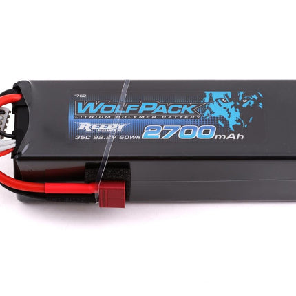 ASC762, Reedy WolfPack 6S Hard Case Li-Poly Battery Pack 35C (22.2V/2700mAh)