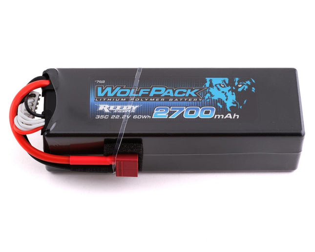 ASC762, Reedy WolfPack 6S Hard Case Li-Poly Battery Pack 35C (22.2V/2700mAh)