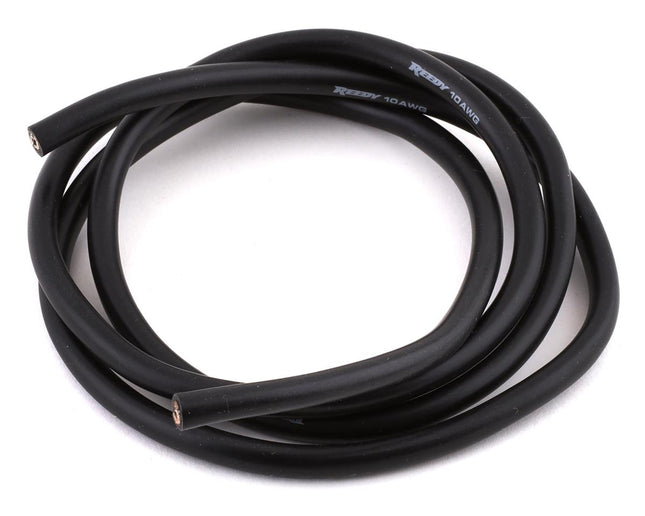 ASC796, Reedy 10AWG Pro Silicone Wire (Black) (1 Meter)