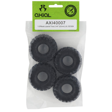 AXI40007, Axial SCX24 1.0" Rock Lizards Tires (4)