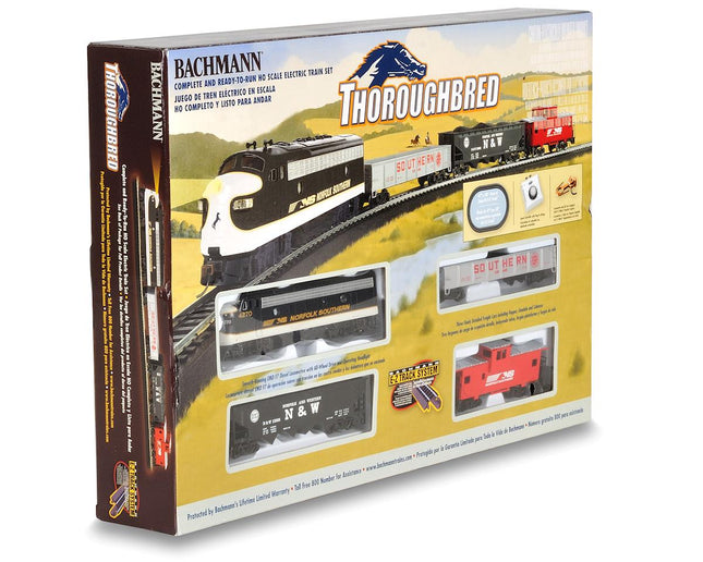 BAC00691, Bachmann Thoroughbred Train Set (HO Scale)
