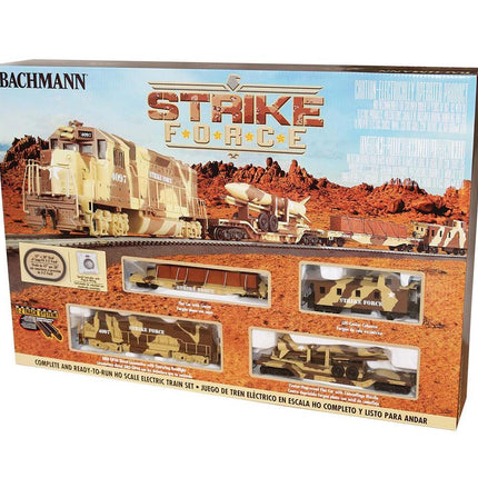 BAC00752, Bachmann Strike Force Train Set (HO Scale)