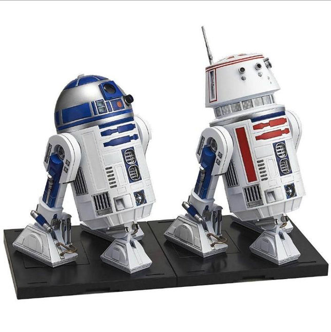 BAN195963, R2-D2 & R5-D4 1/12 Model Kit, Star Wars Character Line