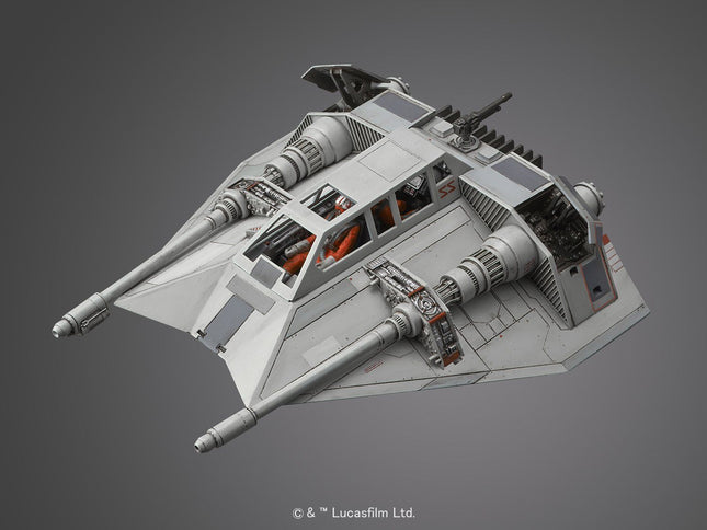 BAN196692, Snowspeeder 1/48 Plastic Model Ship, from Star Wars