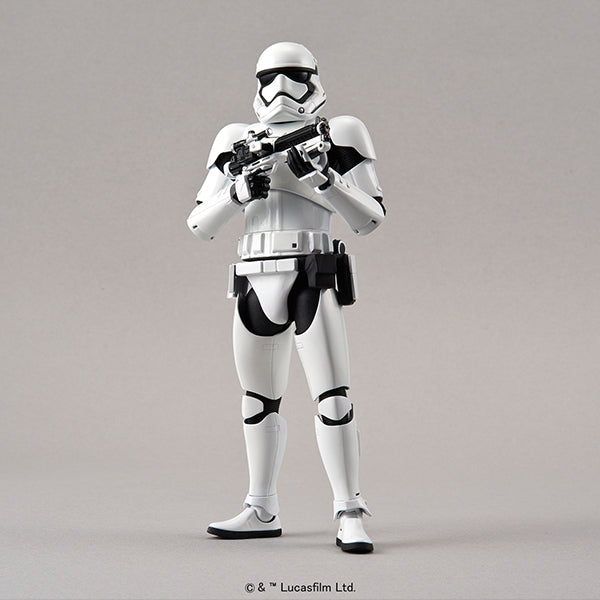 BAN203217, First Order Stormtrooper 1/12 Model Kit, Star Wars Character Line