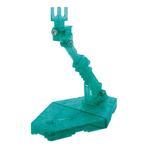 BAN2035579, Green Action Base2 Display Stand 1/144, Bandai