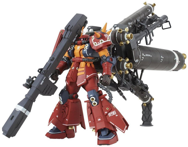 BAN209431, MG MS-06R Zaku II High Mobility Type Psycho Zaku Ver.Ka 1/100 Model Kit, from Gundam Thunderbolt