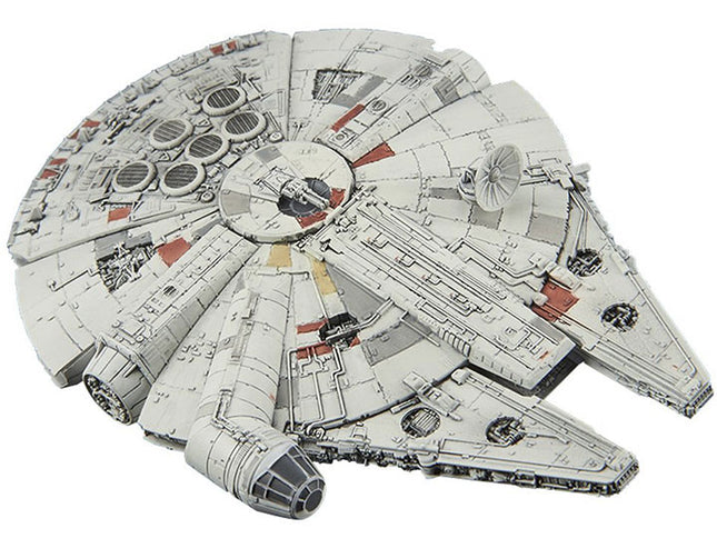 BAN210501, 006 Millennium Falcon Vehicle 1/350 Plastic Model Kit, Star Wars Character Line