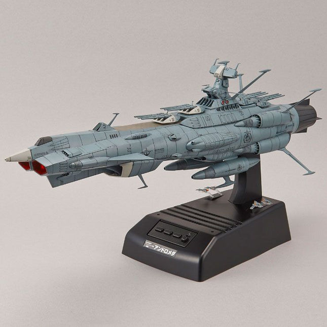 BAN214500, Star Blazers 2202 1/1000 U.N.C.F.AAA-1 Andromeda Battle Ship Model Kit, Movie Effect Version