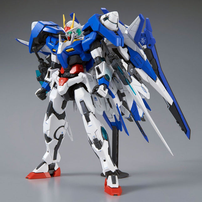 BAN218506, MG GN-0000+GNR-010/XN 00 XN Raiser 1/100 Model Kit, from Mobile Suit Gundam 00