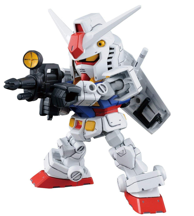 BAN228381, RX-78-2 Gundam & Cross Silhouette Frame SDGCS Model Kit Mobile Suit Gundam