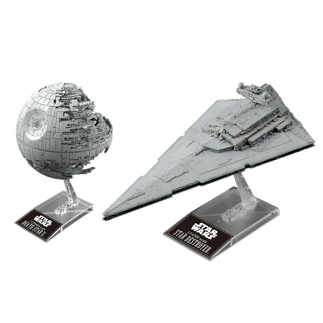 BAN230358, Death Star II 1/2,700,000 & Star Destroyer 1/14,500 Model Kit