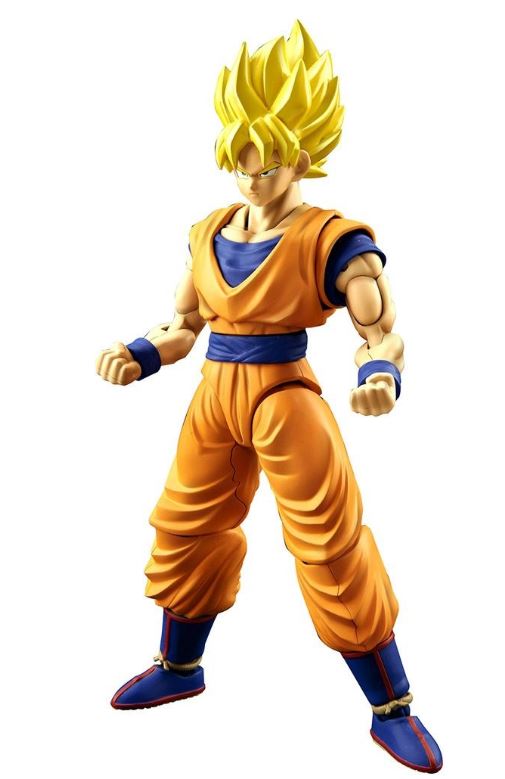 BAN2490610, Super Saiyan Son Goku (New PKG Ver) Dragon Ball Z, Bandai Figure-rise Standard