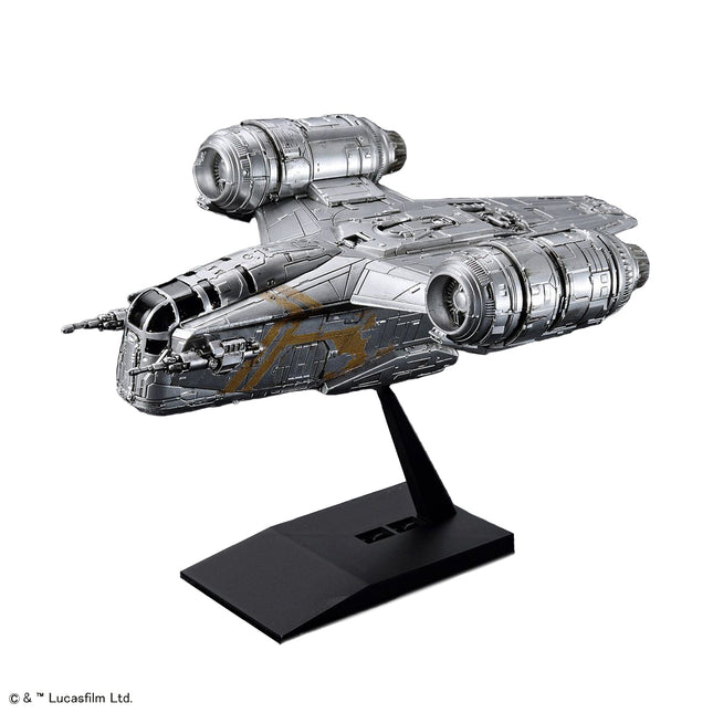 BAN2557092, EX018 Razor Crest (Silver Coating), Star Wars: The Mandalorian, Bandai Hobby Vehicle Model