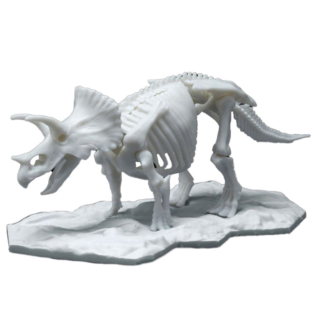 BAN2569527, Triceratops Dinosaur Model Kit Limex Skeleton, Bandai Spirits Hobby