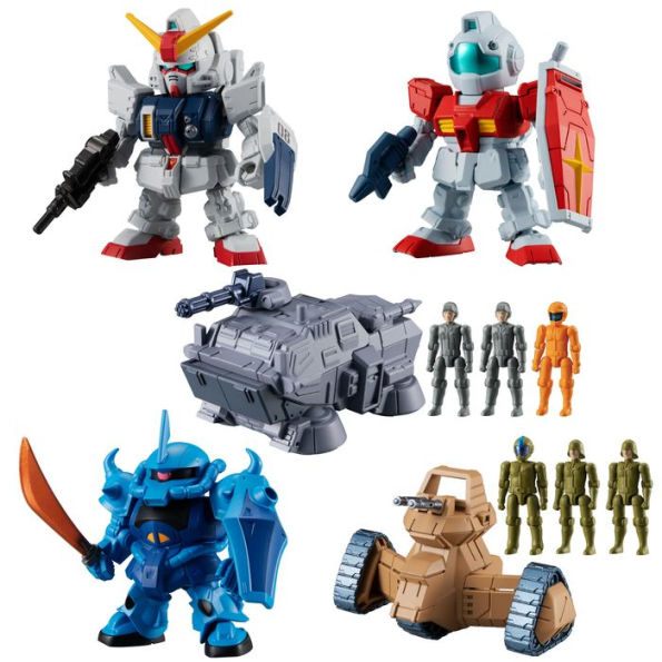 BAN39232, Mobile Suit Gundam Micro Wars 2 Model Kit, from Mobile Suit Gundam (Box of 10pcs)