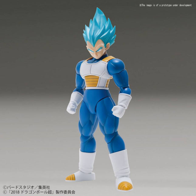 BAS5055593, Blue Vegeta Figure-rise Standard SSGSS Model Kit from Dragon Ball Super