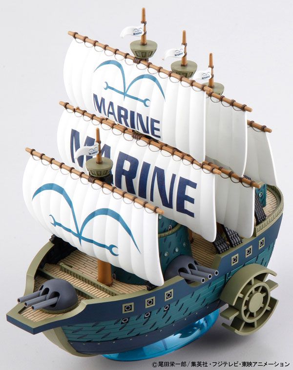 BAS5055619, Marine Warship, One-Piece Model Ship, from Grand Ship Collection