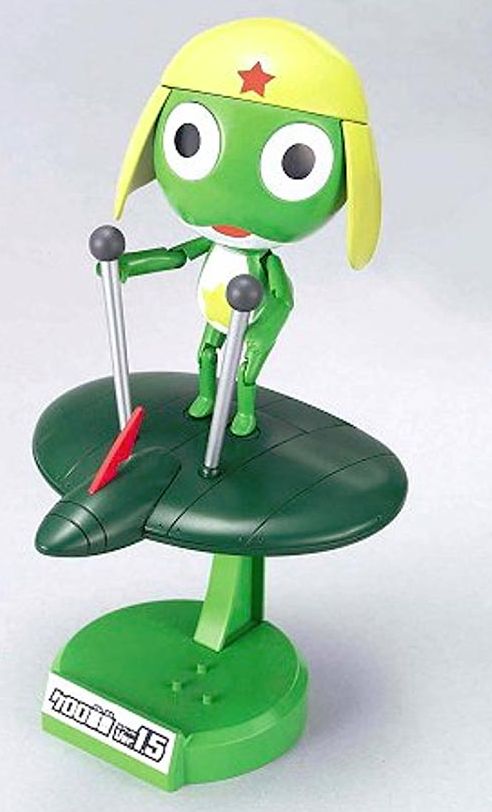 BAS5057431, Keroro Gunso Ver 1.5 + Flying Board Model Kit, from Keroro