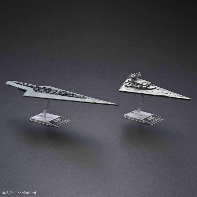 BAS5057712, Super Star Destroyer 1/100000 Model Kit & Star Destroyer 1/14500 Model Kit, Star Wars